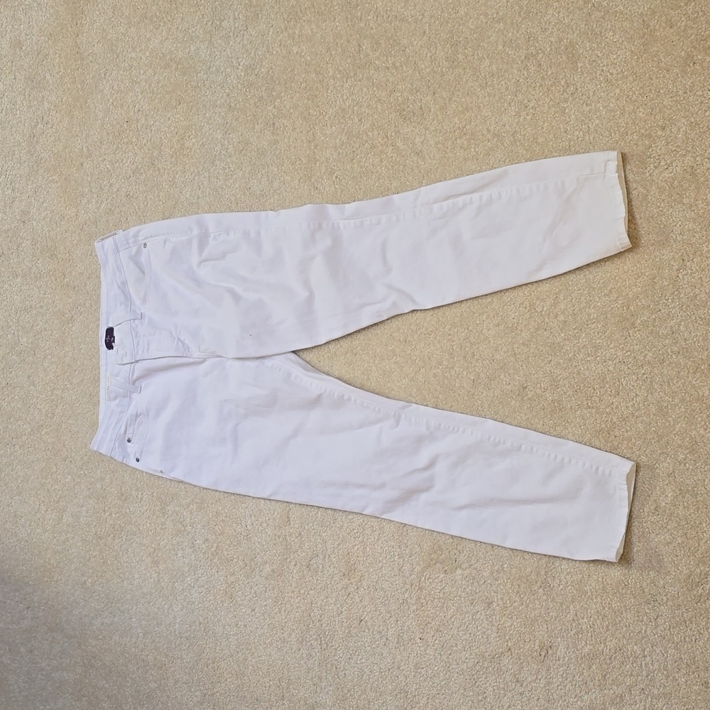NYDJ white jeans
